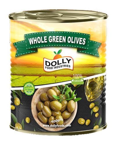 Whole Green Olives 4.5kg